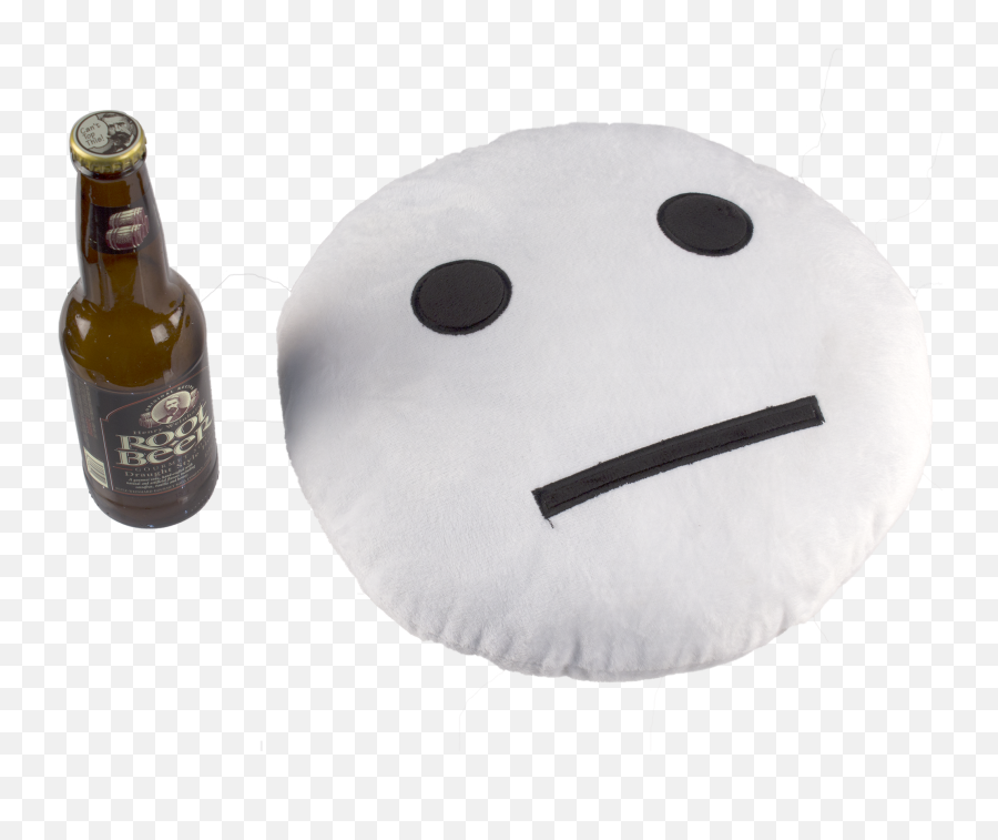 Meh Face Pillows - Beer Bottle Emoji,Devilish Emoticon