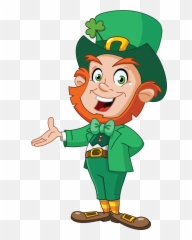 Saint Royalty - Leprechaun Transparent Emoji