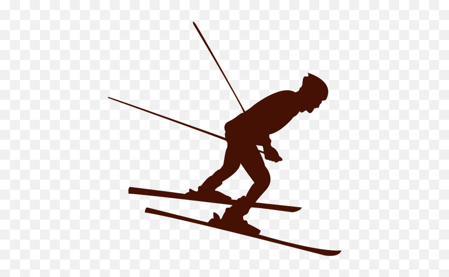 Skier Vector Transparent U0026 Png Clipart Free Download - Ywd Cross Country Skiing Silhouette Emoji,Skiing Emoticon