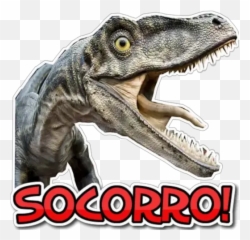 Dinosaurios Memes 2 Stickers For Whatsapp - Chim Khung Long An Thit Emoji,Velociraptor Emoji