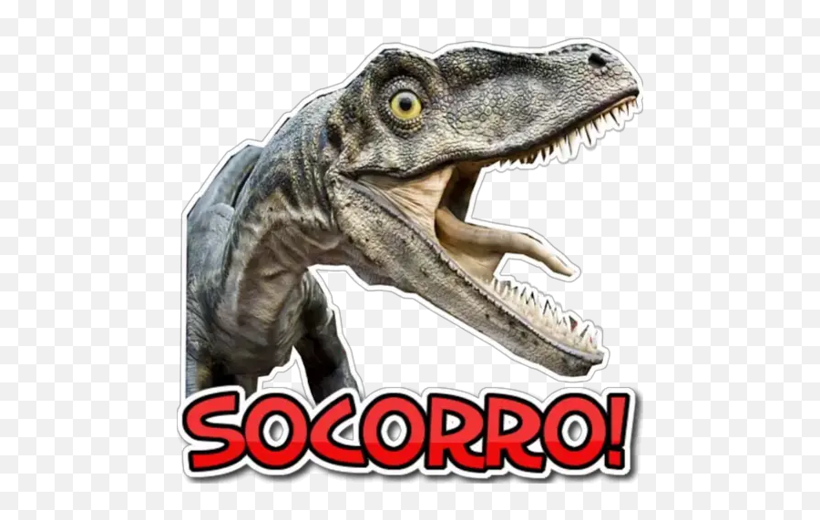 Dinosaurios Memes 2 Stickers For Whatsapp - Chim Khung Long An Thit Emoji,Velociraptor Emoji