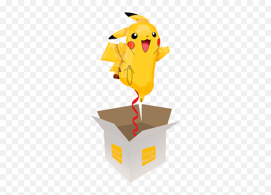 Basingstoke Helium Balloon Delivery In - Get Well Soon Pokemon Emoji,Surprised Pikachu Emoji