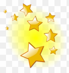 Glow Vector Shining Star Picture - Stars Clipart Emoji