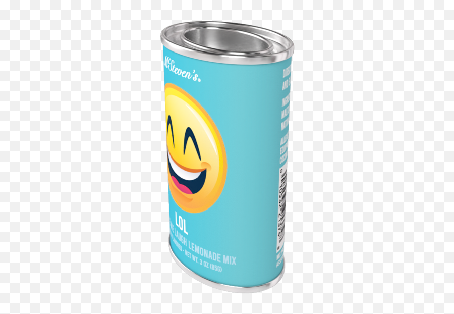 Emoji Lemonade - Lol You Make Me Laugh 3oz Oval Tin Cylinder,Crazy Laugh Emoji