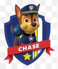 Police Clipart Emoji - Paw Patrol Badge Chase