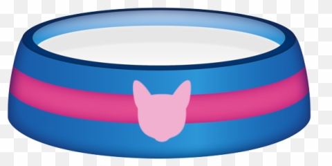 Feeding Bowl Variant Cat - Inflatable Emoji,Bowl Emoji