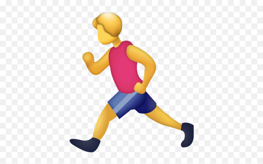 Download Free Png Man Running Emoji Download Iphone - Running Emoji Apple,Iphone Emojis