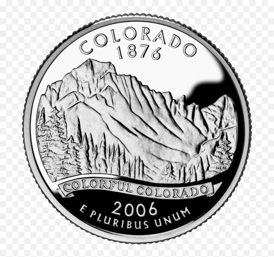 2006 Co Proof - Colorado State Quarter Emoji,Emoji Arts And Crafts