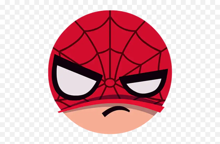 Spiderman Emoji Stickers For Whatsapp - Dessin Toile D Araignée,Emoji 29