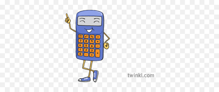 Calculator Character Illustration - Calculator Character Emoji,Calculator Emoji