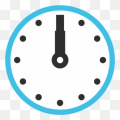 Emoji U1f55b - Transparent Background Clock Icon Png,Clock Emoji