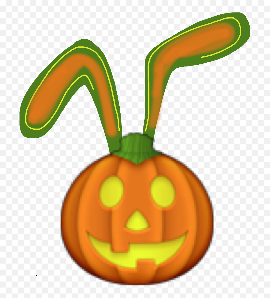Download Ftestickers Bunnyear Emoji Bunnyearemojifreetoedit - Emoji,Halloween Emojis