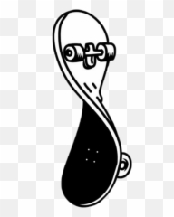 Trending Skateboard Stickers - Drawing Emoji