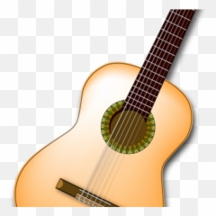 Guitar Clipart Spanish Guitar - Png Download Full Size Spanish Guitar Emoji,Acoustic Guitar Emoji