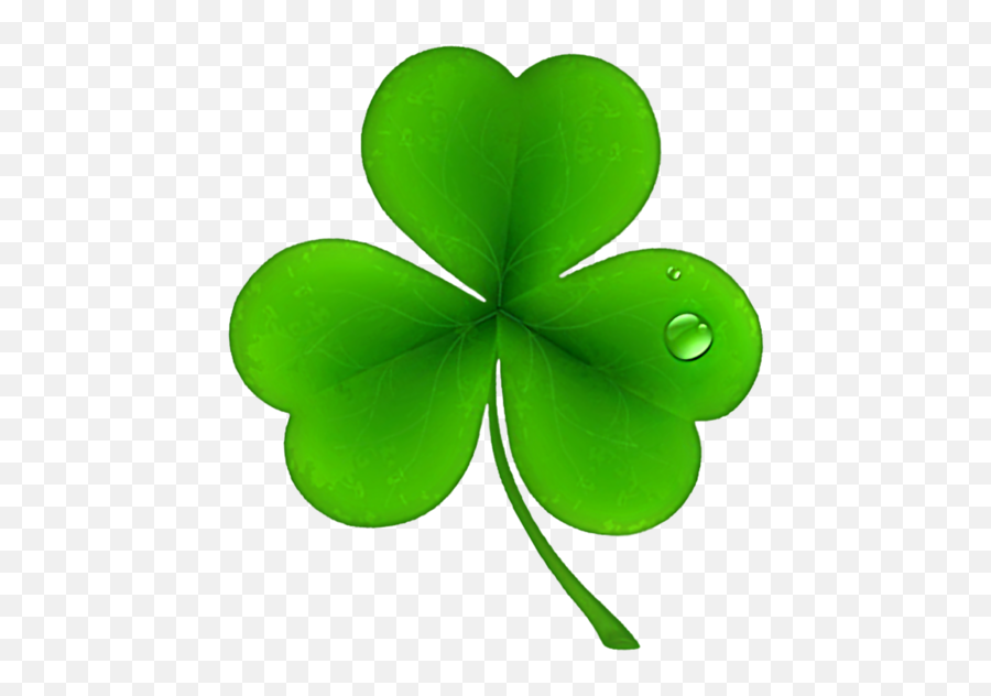 Pin - St Patricks Day Clover Clipart Emoji,Shamrock Emoji