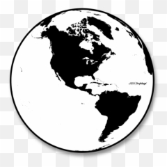 white globe png - Globe Black And White Earth Grid Png North America Emoji