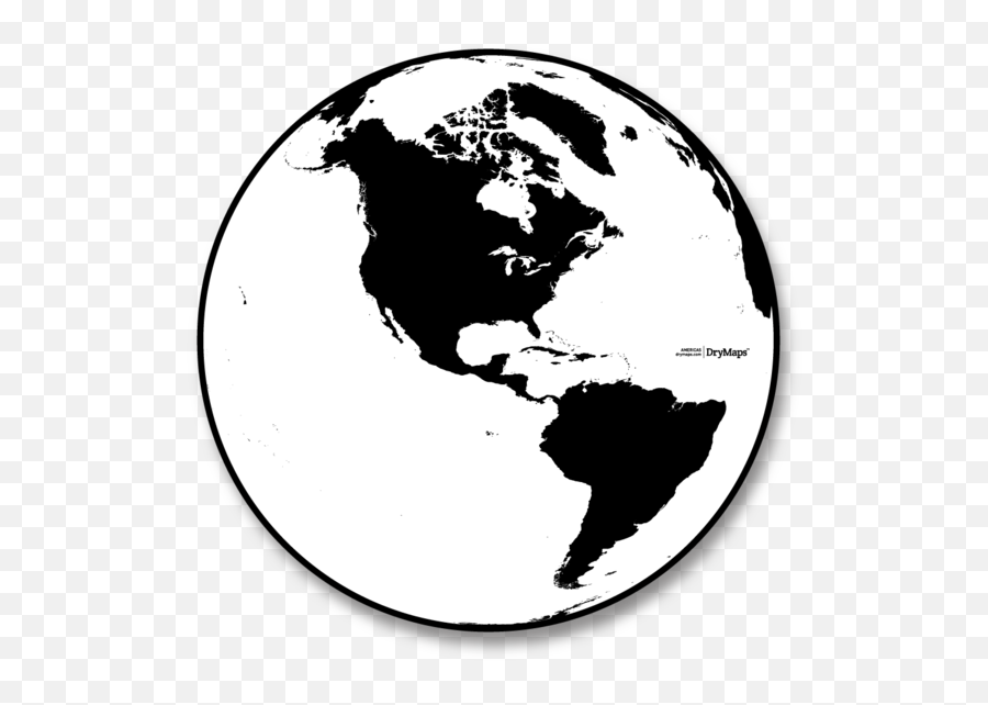 White Globe Png - Globe Black And White Earth Grid Png North America Globe Black And White Emoji,North America Emoji