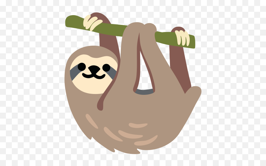 Sloth Emoji - Oso Perezoso Emoji,Sloth Emoji