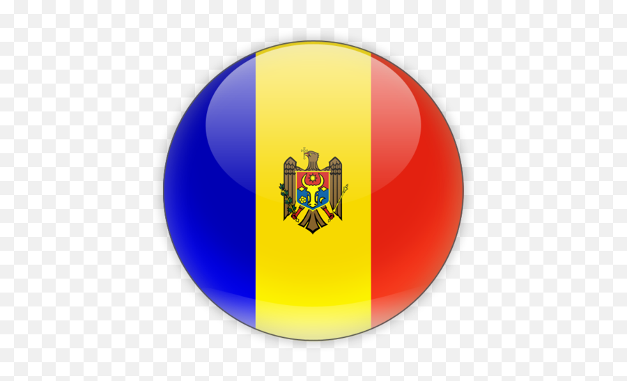Moldova Flag Icon - Moldova Round Flag Png Emoji,Pakistan Flag Emoji