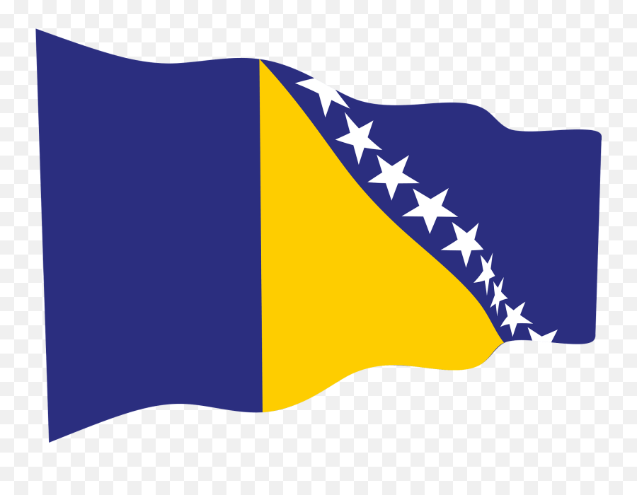 Herzegovina Wavy Flag Clipart - Fake Flags Of The World Emoji,Barbados Flag Emoji
