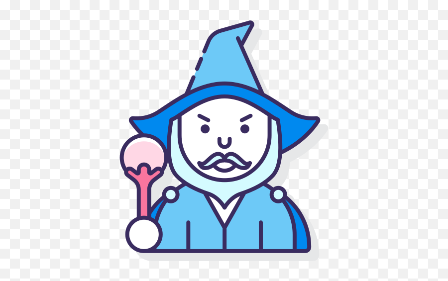 Wizard - Free Halloween Icons Witch Hat Emoji,Wizard Emoticon
