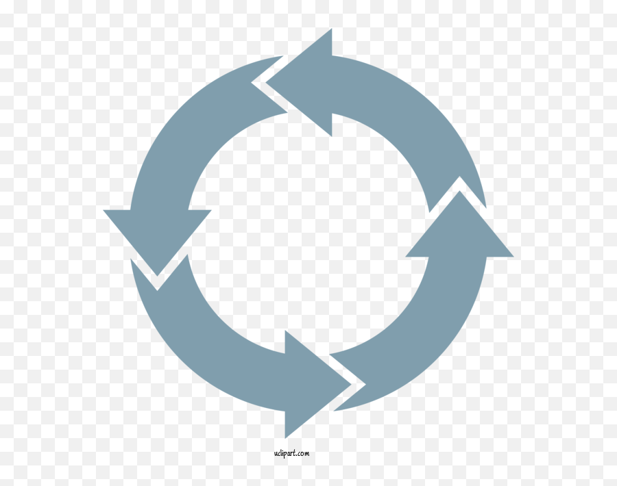 Arrow Logo Symbol Crescent For Circle - Vertical Emoji,Circle With Arrow Emoji