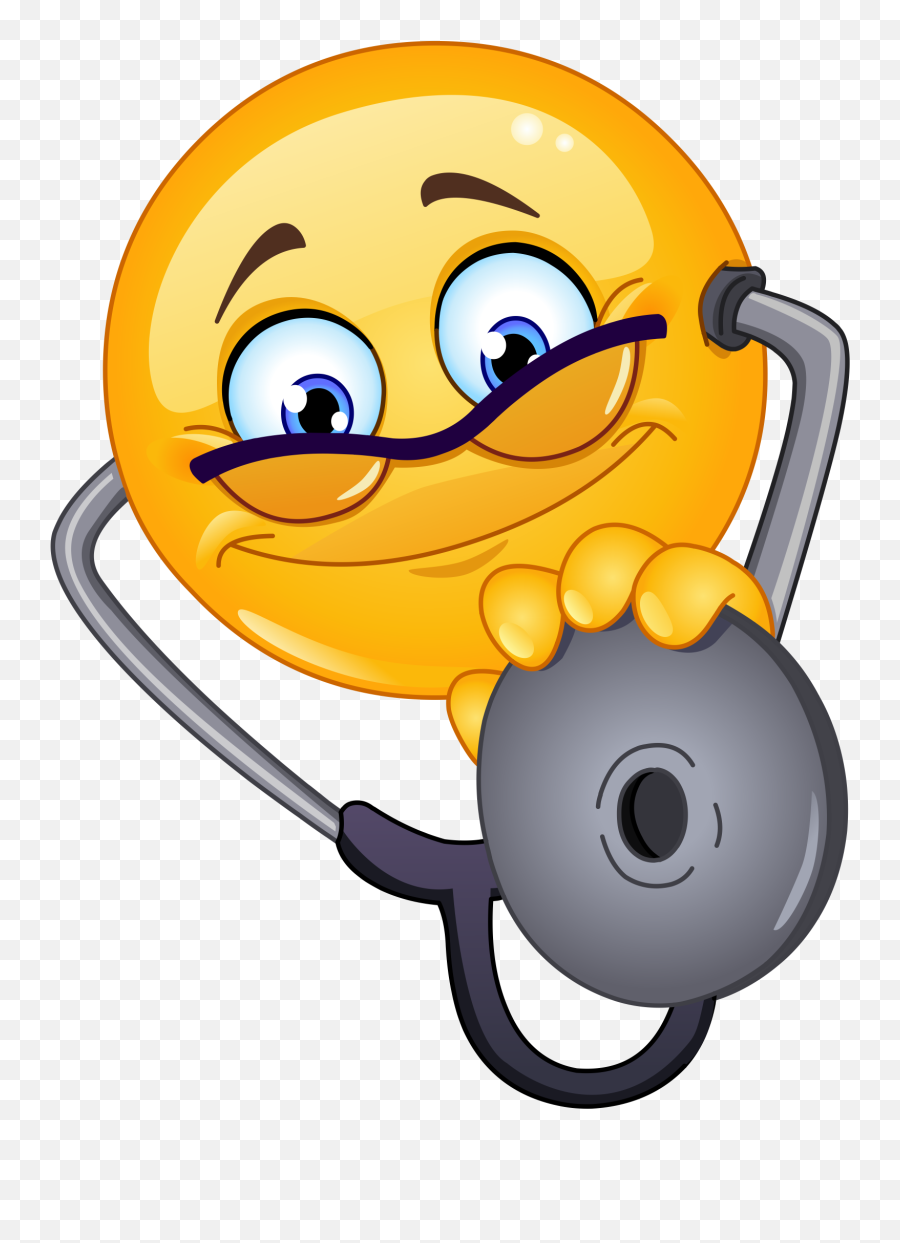 Doctor Emoji Decal - Dr Emoji,Doctor Emoji