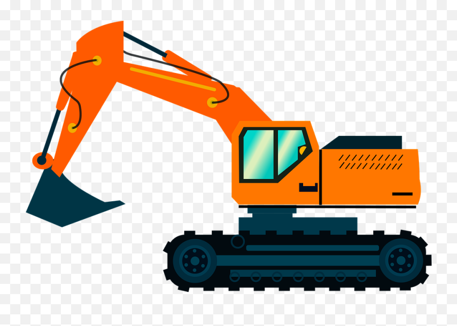 Construction Machinery Vector Clipart - Machinery Vector Emoji,Construction Equipment Emoji