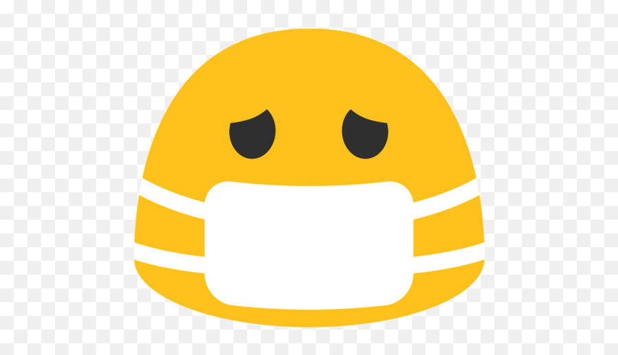 Face With Medical Mask Emoji - Emoji Com Mascara,Mask Emoji