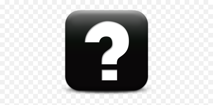 Question Mark Black Icon - Question Mark App Icon Emoji,Black Question Mark Emoji