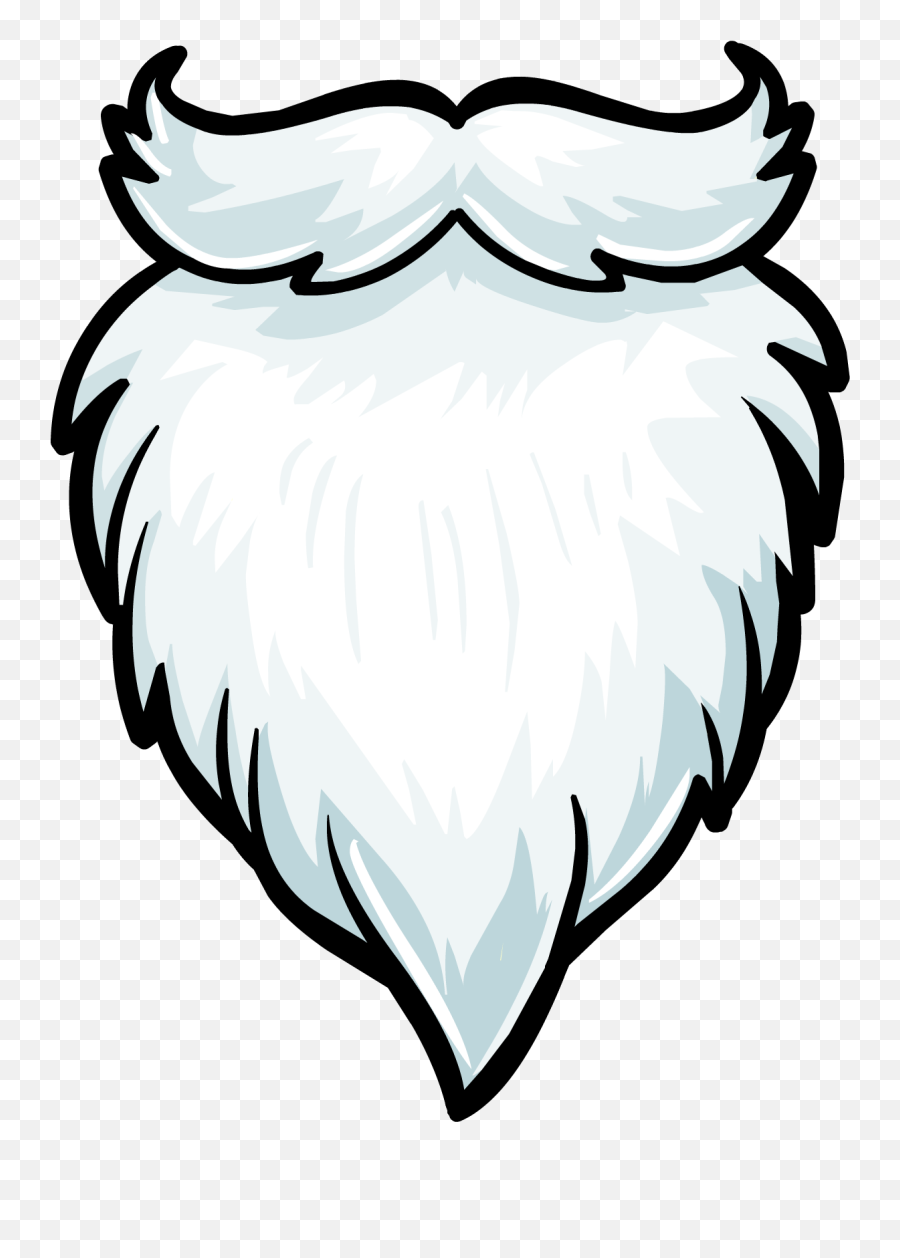 Beard Clipart At Getdrawings - Santa Beard Clipart Emoji,Beard Emoji