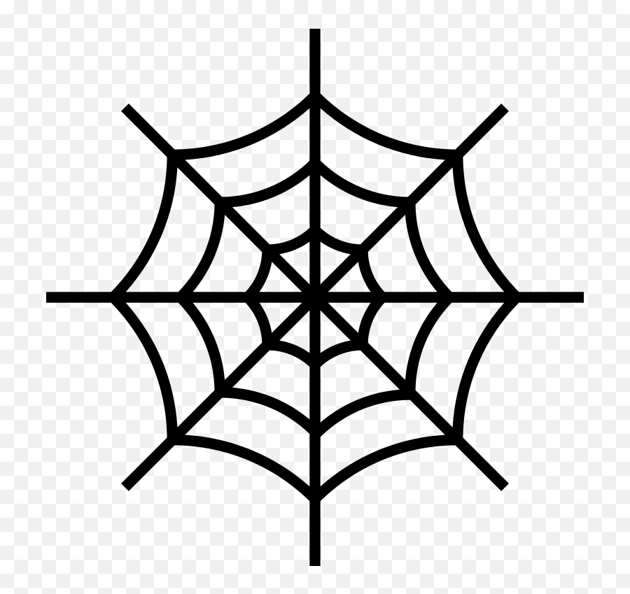 Spider Web Download Free Clip Art - Draw A Spider Web Easy Emoji,Spiderweb Emoji