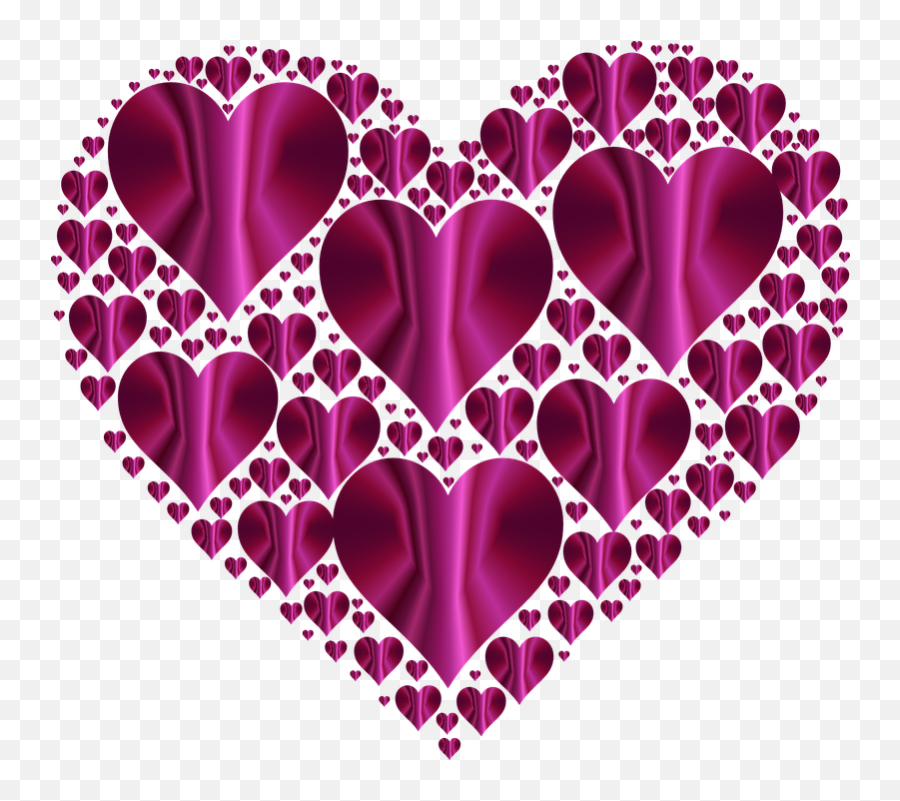 Free Fractal Art Vectors - Love Shape Emoji,Rainbow Heart Emoji