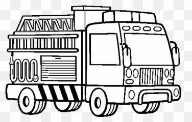 Download A Fire Truck Coloring Page - Carro De Bomberos Para Colorear Emoji,Fire Truck Emoji