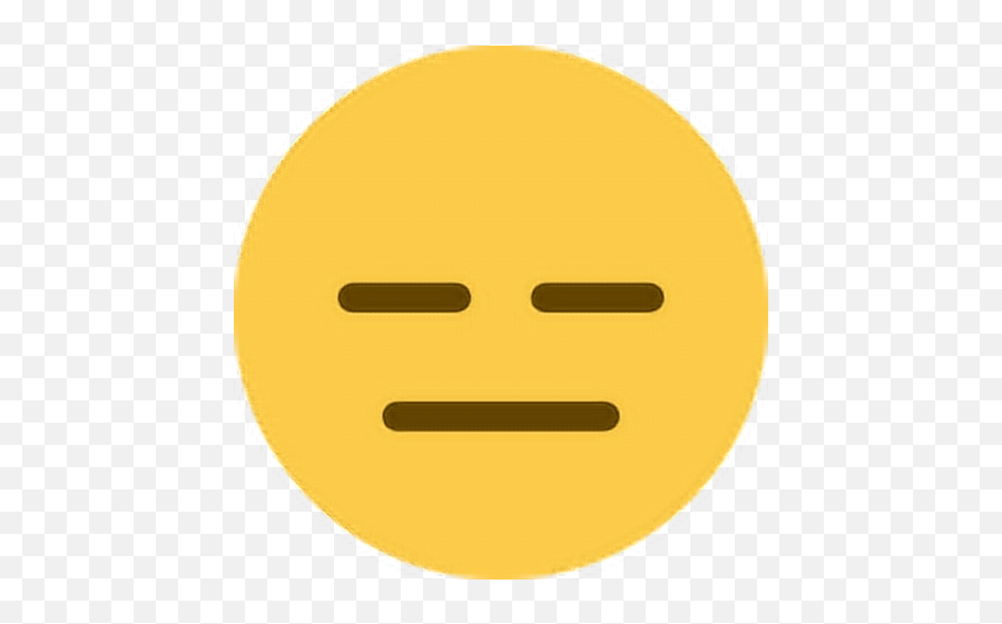 Emoji Emoticon Face Expression - Expressionless Emoji Discord,Upset Face Emoji