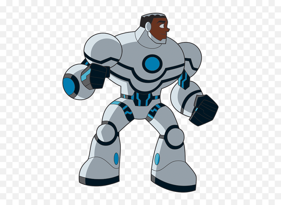 Cyborg Png - Justice League Action Cyborg Emoji,Star Wars Emoji For Android