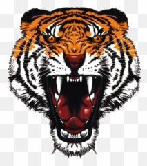 Face Png And Vectors For Free Download - Angry Tiger Emoji