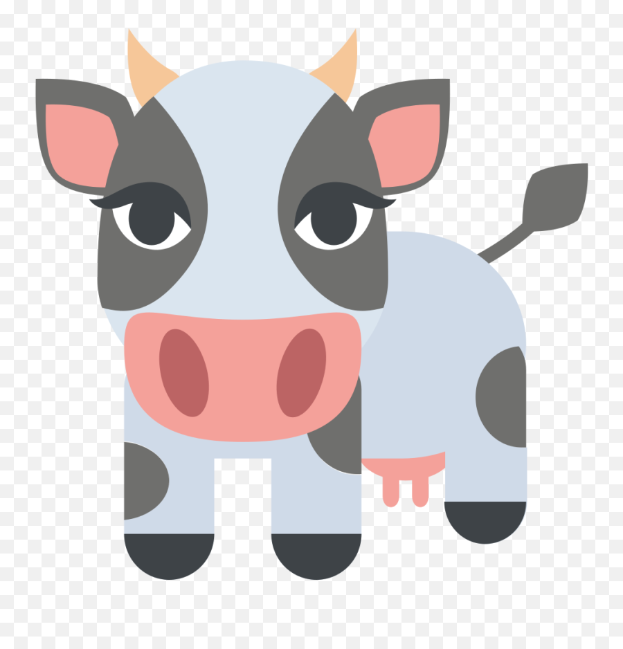 Emojione 1f404 - Cows Emoji,Pig Emoji