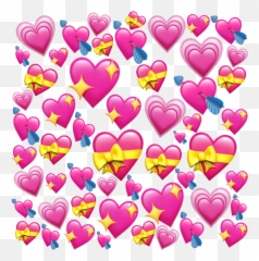 Corazones - Emoji Png Fondos