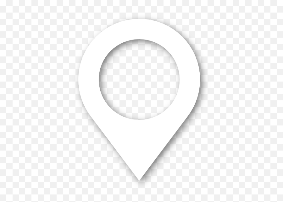 Arrow Punto Point Pin Localizacion Location Blanco Whit - Map Black And White Icon Emoji,Location Pin Emoji