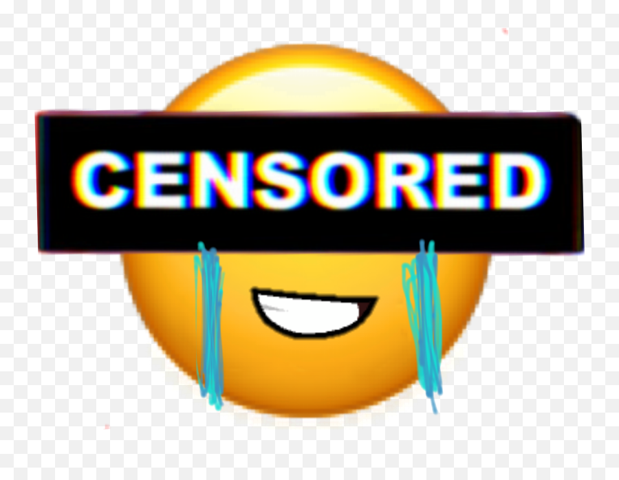The Newest Censored - Smiley Emoji,Censored Emoji