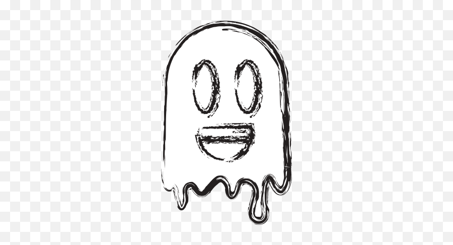 Ghost Face Drawing Free Download On Clipartmag - Sketch Emoji,Ghost Emoji Pumpkin