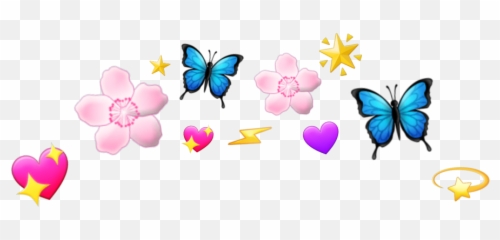 This Is Cute Samsung Emojis Heart Pink Flower Star - Lycaenid,Samsung Emojis