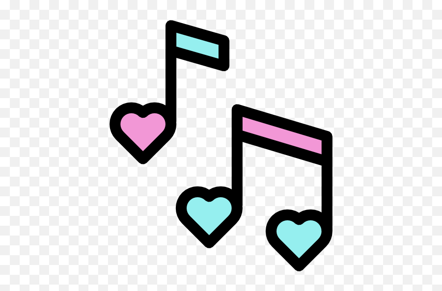Free Music Icons 2000 Icons In Png Eps Svg Format - Music Note Note Emoji,Musically Emoji Love