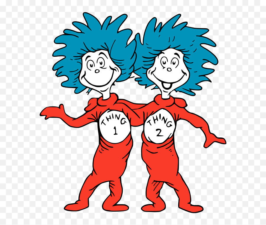 Thing 1 Thing 2 Cat In The Hat Free Svg File - Svgheartcom Thing 1 And Thing 2 Emoji,Cat Boots Emoji