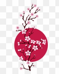 Cherry Blossom Svg Free - Japanese Clipart Emoji