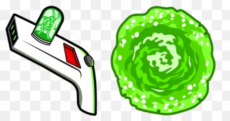 Top downloaded cursors - custom Rick And Morty Teleport Gun Emoji