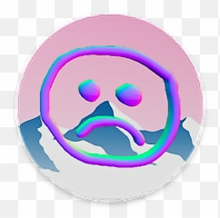 Sad Face Aesthetic Posted By Christopher Mercado - Dot Emoji,Sadboys Emoji