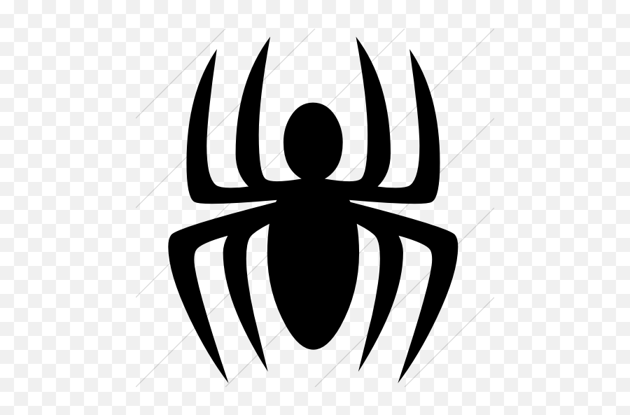 Iconsetc Simple Black Animals Spider Icon - Spiderman Logo Emoji,Spider Emoticons