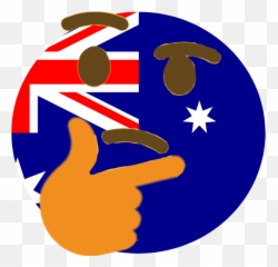 Discord Emoji Png Thonk - Australian Flag